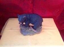 Andrea by Sadek Black Bear Figurine