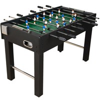 Tischfussball Glasgow Schwarz inkl Zubehör Tischkicker Kicker Kickertisch