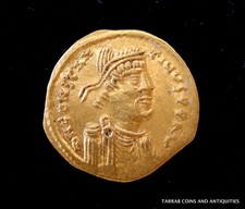 Ancient Byzantine Gold Coin Semissis! Constans Ii. 641 - 668 Ad! Nice !