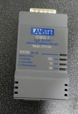 LANart ETT1101 10Base-T RJ45-AUI D15 Link-Alert Transceiver - FREE SHIP!