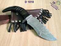 Damast Messer, Bowie Jagdmesser Damaszener, Damascuse kinves Qualität D1010