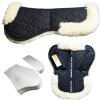 HKM Echt Lammfell Sattelpad Korrektur Sattelkissen