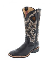 Twisted X Boots Stiefel 1781 Ruff Stock Schwarz Damen Westernreitstiefel