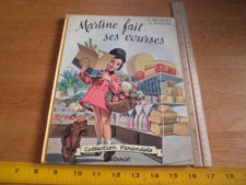 1964 Martine Fait ses Courses book French Gilbert Delahaye Marcel Marlier