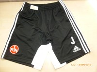 1.FC Nürnberg Original Adidas Spieler Freizeit Hose/Bermuda 2010/11 "J" Gr.L TOP