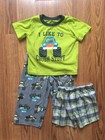 3 piece Toddler Boys sleep set by Just One for You by Carters! Size 2T! 