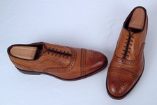 Allen Edmonds Strand Oxford - Walnut- Size 7.5 D $385