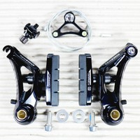 TEKTRO CR 710 CANTILEVER BREMSE SCHWARZ ALU + CATRIDGE BREMSBELAG + QUERZUG