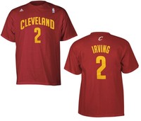 NBA Basketball Trikot/T-Shirt Name&Number CLEVELAND CAVALIERS Kyrie Irving #2 