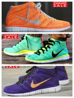BNIB New Men Nike Flyknit Chukka Trainer Grape Orange Turquoise 6 7 8 9 10 11