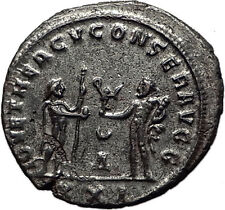 Maximian 285AD Antioch Authentic Ancient Roman Coin Hercules Jupiter i59014