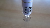 RARITÄT Pils Glas  HAMBURGER SV 1965 HSV alt fan Fussball Krug Ulrtas pin ak dfb