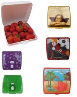 Tupperware Sandwich-Box  (1)  Twin-Box Pausenbox Brotdose Brot-Dose Brotdose 