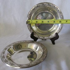 New listing
2 Reed & Barton Classic Rose Design 6.5" Silverplate Bowls Dishes, Minimal Wear