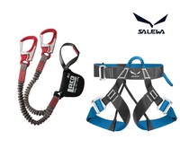 Klettersteig Klettersteigset LACD Ferrata Pro Evo + Gurt Salewa Ferrata Evo