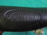  Sattel für Rennrad Rennradsattel Coureur schwarz Kult Sattel aus Frankreich