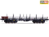 BRAWA 47111 Flachwagen Rmms 665 der DB AG (Spur H0) ++ NEU & OVP ++