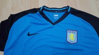 Nike Aston Villa Trikot GrXXL neu TürkisBlau Wunschflock Langarm