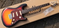 NEU Sterling by Music Man Cutlass sunburst  SSS mit rosewood fb