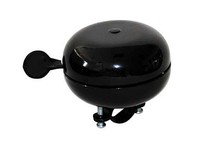 Glocke Ding Dong schwarz von Widek  Fahrradklingel Ø: 80 mm - DHL Paketversand
