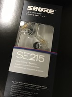 NEW Shure SE215-CL Clear Ear Buds / Earphones Headphones Earbuds