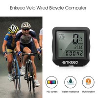 LCD Fahrradcomputer Fahrradtacho Tachometer Rad Bike Fahrrad Tacho Wasserfest