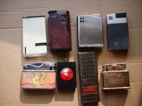 8 schöne Gas+Benzinfeuerzeuge:  " Sammlerstücke"