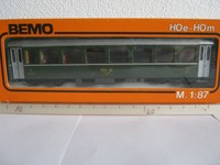 Bemo HOm 3055 Personenwagen 2 Kl BtrNr 2460 RHB grün (RG/BT/141-28R2/11)