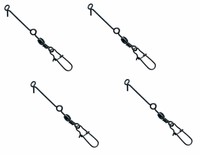 Profi Blinker xxx-strong Knotenlos Wirbel mit Fastlock Snap extrem Stabil