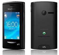 Sony Ericsson  Yendo W150i - Black - Red (Ohne Simlock) Handy