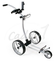 Design Golf Trolley CADDYONE 110 Silber, nur knapp 6kg
