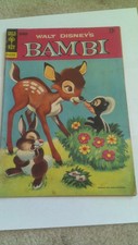 Walt Disney's BAMBI #2 (1956) GOLD KEY DISNEY COMICS SILVER AGE TIGHT & GLOSSY!