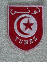 1 FUßBALL AUFNÄHER: Tunesien Tunez