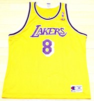 WOW Kobe Bryant KB8 LA LAKERS Gr XL SZ 48 NBA Trikot Basketball Jersey Champion