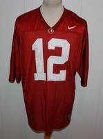 ALABAMA CRIMSON TIDE COLLEGE FOOTBALL USA NFL Trikot NO 12 Jersey XL NIKE