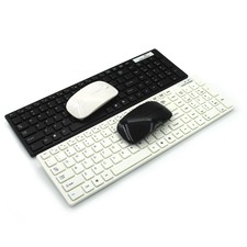 New Urtal Thin Wireless Keyboard & Magic Mouse Kit For Windows Mac OS