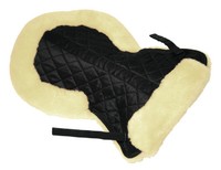 Pferde Sattelpad Sattelkissen Lammfell Komfort Sattelunterlage Schabracke