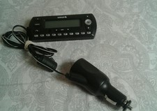 Sirius InV - Sv2 Radio Receiver car vehicle face plate with car charger