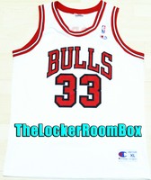 NEU Champion Scottie Pippen Gr XL L SZ 48 44 Bulls NBA Trikot Basketball Jersey