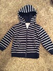 circo toddler boy navy striped hoodie 18 months 