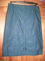 Edel Schöner Ulla Popken Rock Maxirock extravagantes Muster Gr 48 grün NP 60 NEU