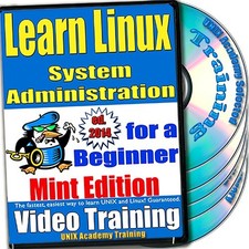Learn Linux System Administration, 4-Disc Video Training Mint Set
