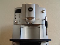 JURA Impressa E25 E10 Platin Chrom Vollautomat 12 Monate Gewährleistung 1033