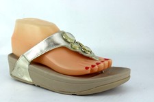 fitflop lunetta sandals pale bronze size 8 fitflop lunetta sandals pale bronze size 8