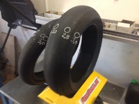 Bridgestone Slicksatz V 02 120/200   Gebraucht Top !!!  