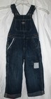 OSHKOSH B'GOSH TODDLER GIRLS 3T BIB BLUE JEAN CARPENTER OVERALLS!