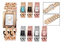 Excellanc Damen Uhr Ketten Armbanduhr Modisch Eckig Metall - 1805-041