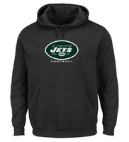 New York Jets Hoodie Hoody Critical Victory Majestic,NFL Football,Gr.S