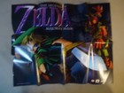 The Legend of Zelda Majora's Mask Nintendo 64 N64 Foldable Poster Insert ONLY