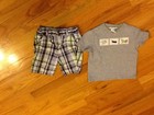 Boys Janie and Jack outfit size 2T adjustable waist with bugs
